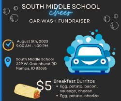 South Cheer Fundraiser